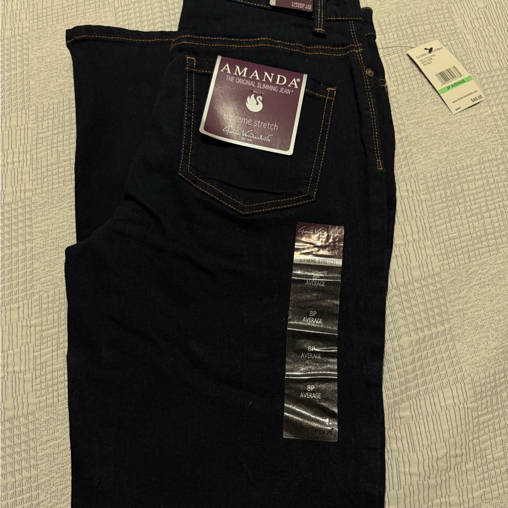 Gloria Vanderbilt Amanda Classic High Waisted
Tapered Jeans